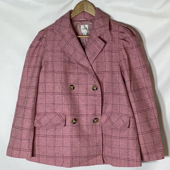 MAEVE Puffärmel Herrenmode Blazer/Jacket Pink Size US 4 - Picture 5 of 13